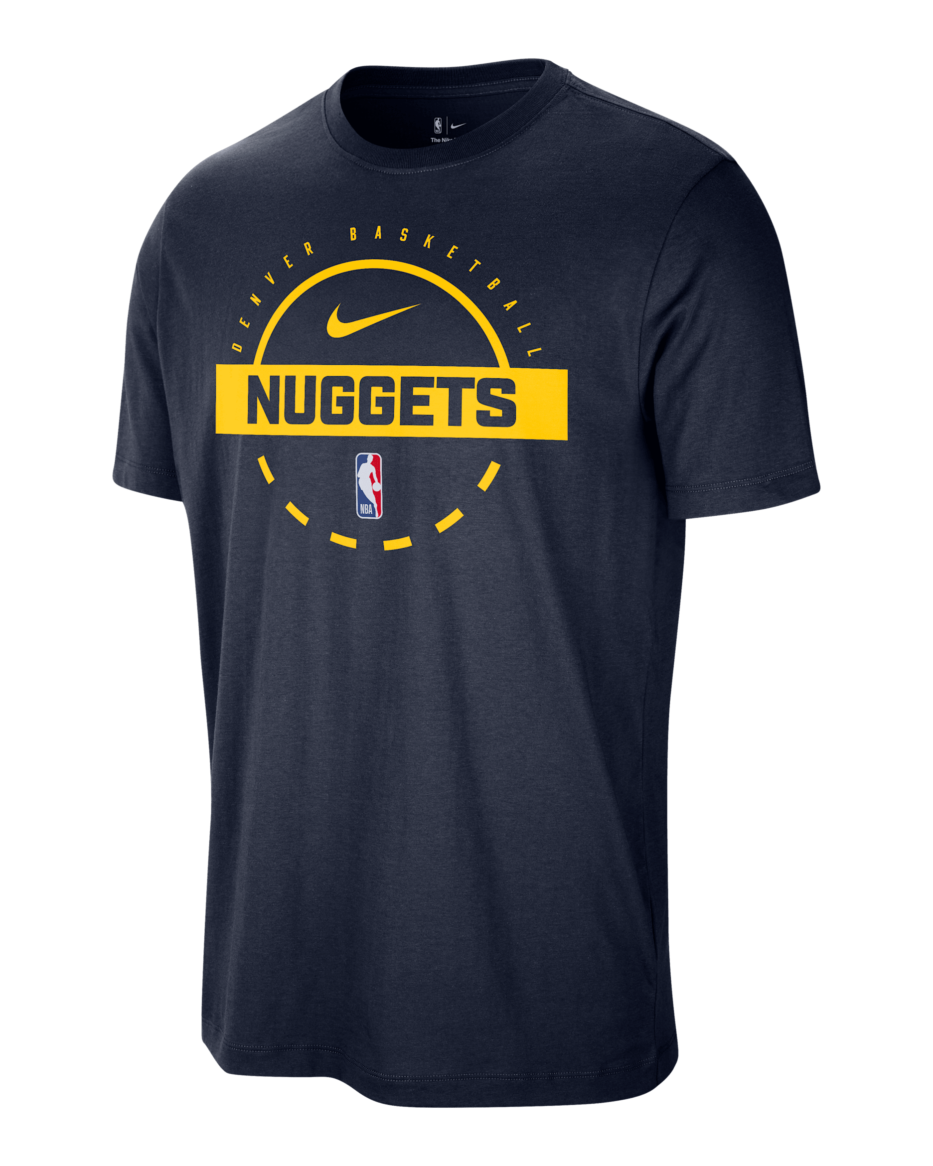 Denver Nuggets Men's Nike NBA Practice T-Shirt. Nike.com
